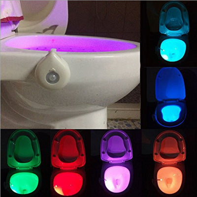 LED Sensor Toilet Light
