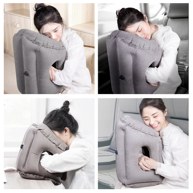 Sleeping Inflatable Travel Airplane Pillow