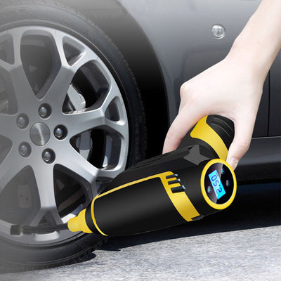 Automatic Portable Handheld Digital LED Smart Car Air Compressor Pump - Tech Bee