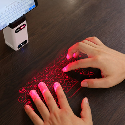 Projection Virtual Keyboard And Mouse - Tech Bee